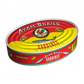 Ayam brand sardines 215g (flat)