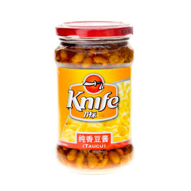 Knife brand taucu (preserved soybeans) 450g