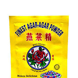 Rose brand agar-agar powder (plain) 10g