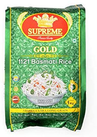 Supreme gold 1121 basmathi rice