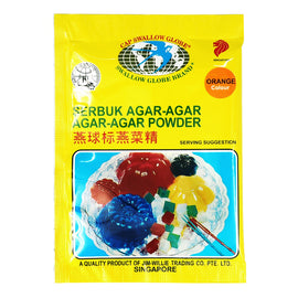 Swallow brand agar-agar powder (orange) 10g