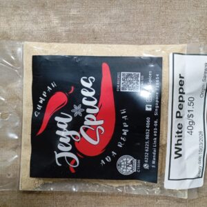 Jeya Spices White Pepper Powder 40g