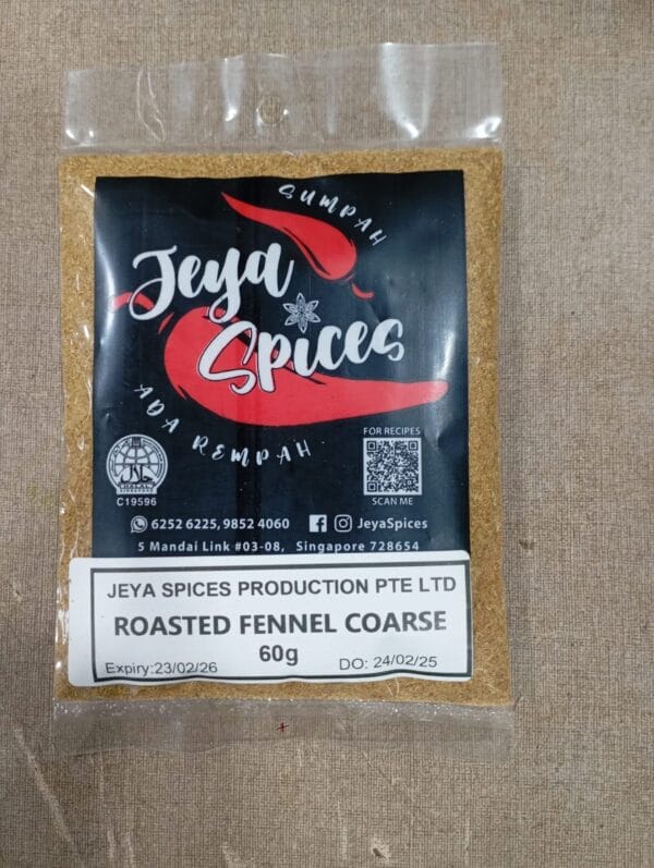 Roasted Fennel Powder (Jintan Manis Disangai) 60g