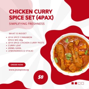 Jeya Spice Set Chicken Curry