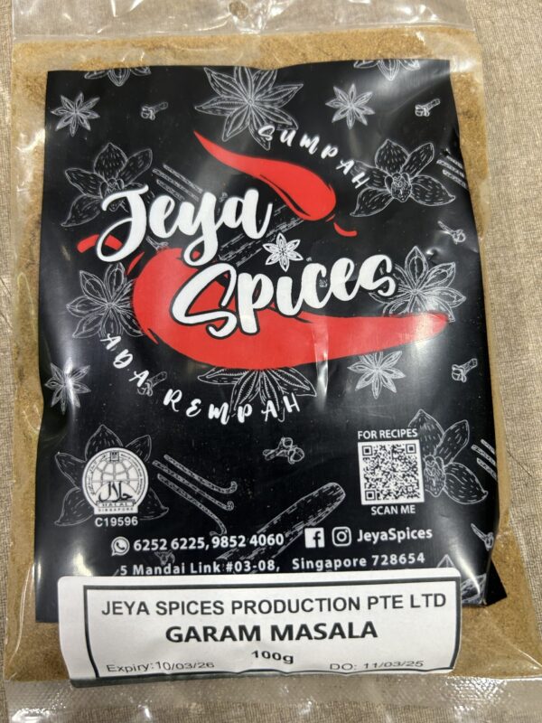 Jeya Spices Garam Masala 100g