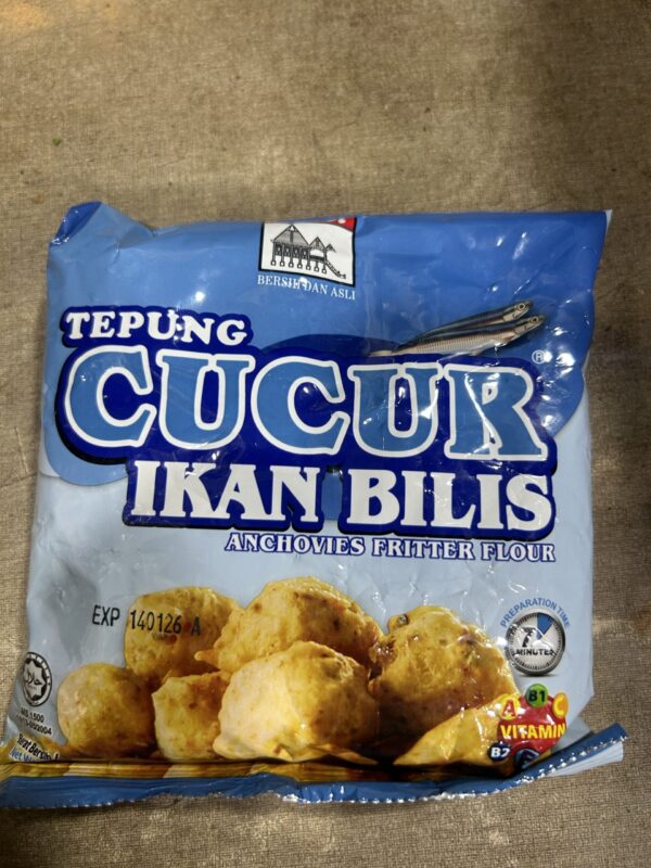 Cucur Ikan Bilis (Anchovies Fritter Flour) 200g