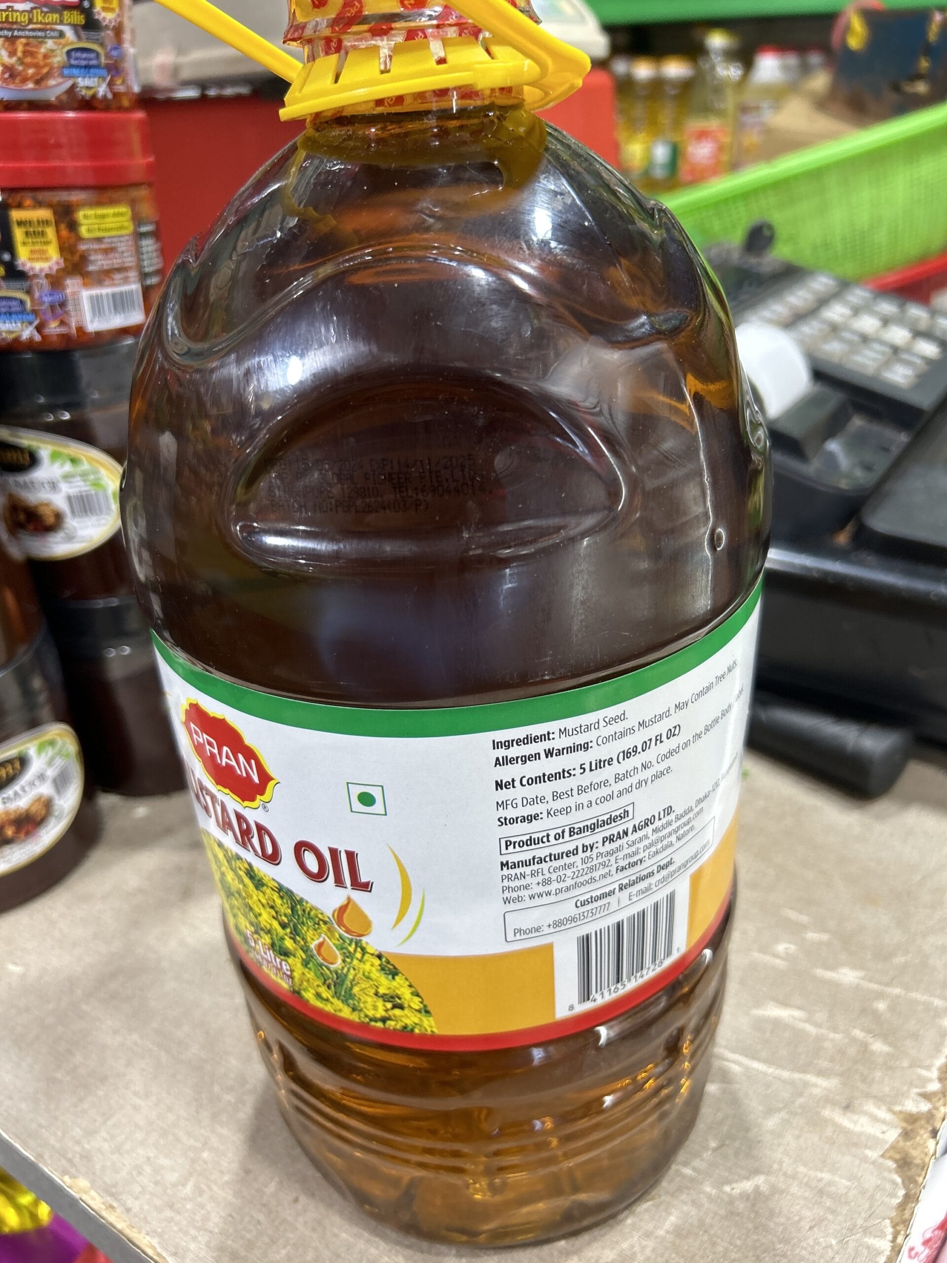 Pran Mustard Oil 5 litre